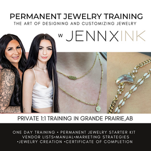 JENNXINK PERMANENT JEWELRY TRAINING