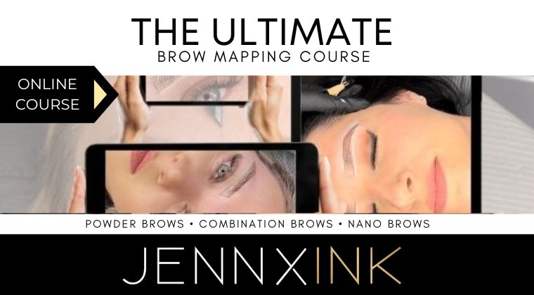 THE ULTIMATE BROW MAPPING ONLINE COURSE.