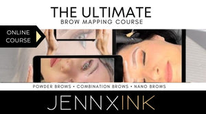 THE ULTIMATE BROW MAPPING ONLINE COURSE.