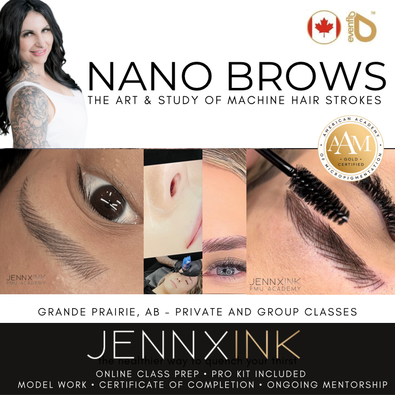 JENNXINK NANO BROWS FUNDAMENTALS COURSE