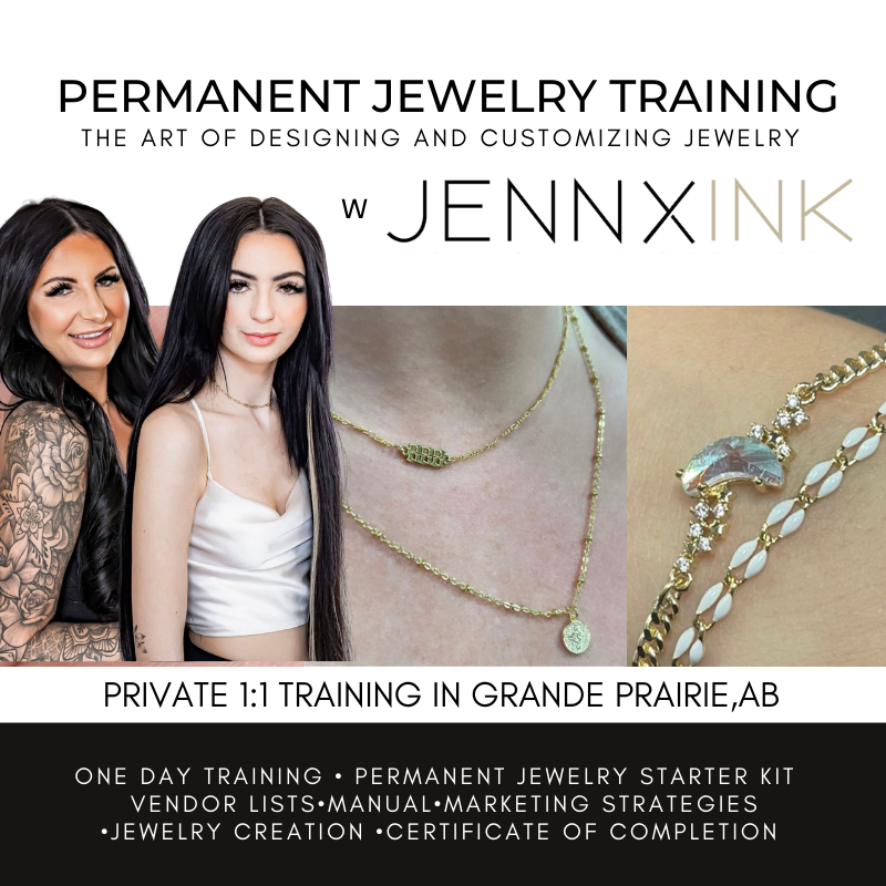 JENNXINK PERMANENT JEWELRY TRAINING