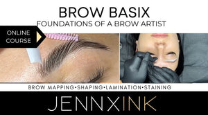 JENNXINK BROW BASIX ONLINE COURSE