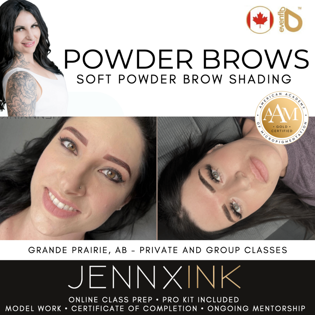 JENNXINK POWDER BROWS COURSE