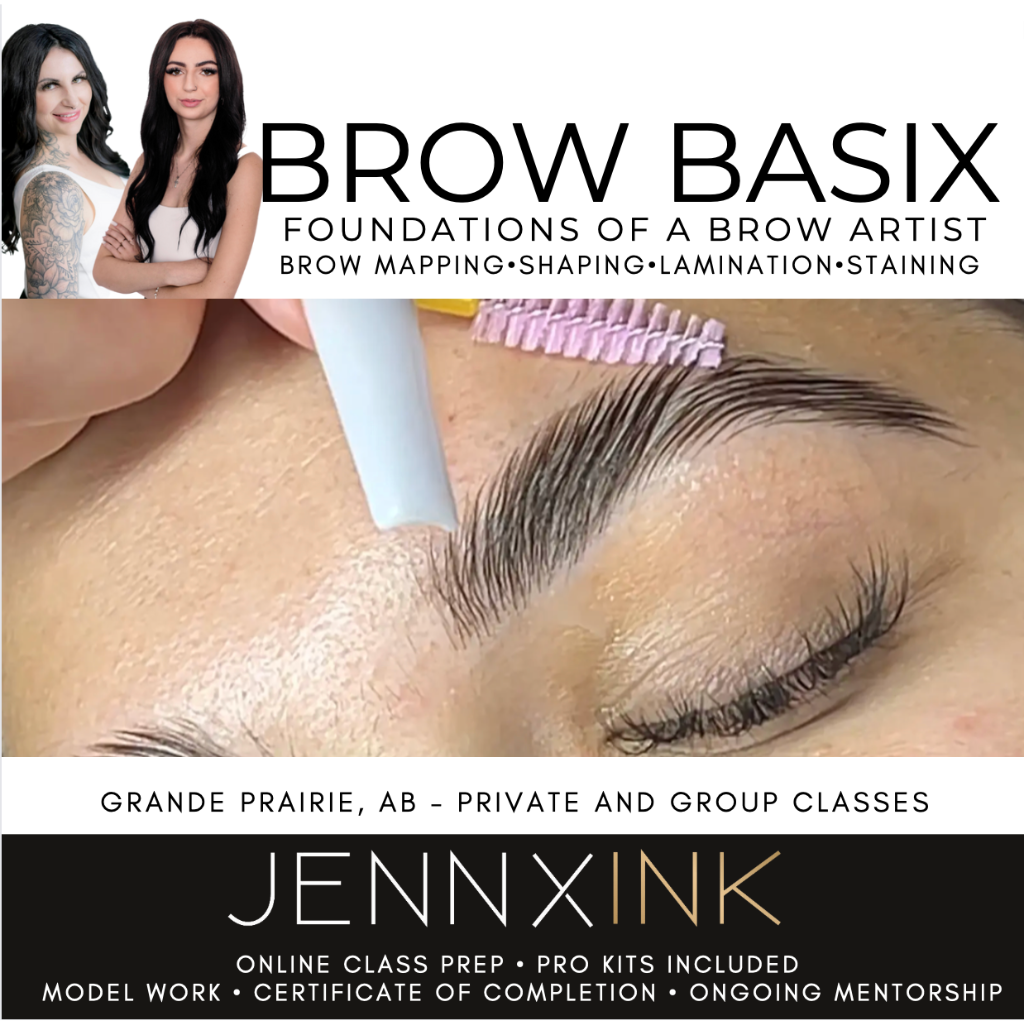JENNXINK BROW BASIX COURSE